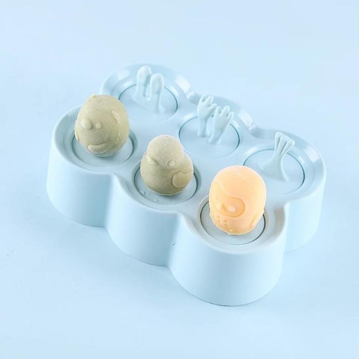 

Promo Cetakan Silikon Es Krim Puding Jelly Lucu Popsicle Mold 6Cup Rectangle Terlaris