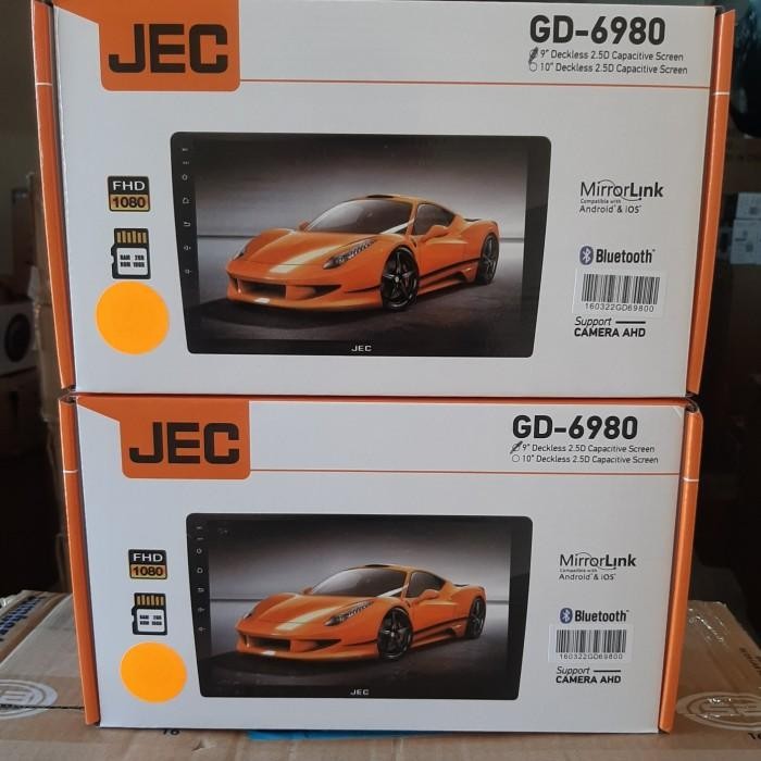 Promo Head Unit Android 9 Inch /10 Inch Voice Comand Jec Gd-6981 Android Jec Ready