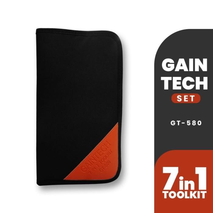 Spesial Toolkit Network Gaintech 7 In 1 Gt-580 - Networking Tool Gt580 Lan