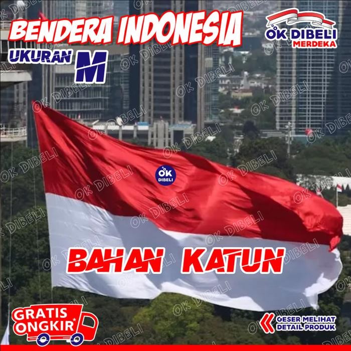 

Terlaris Bendera indonesia Merah putih bahan katun super premium SALE