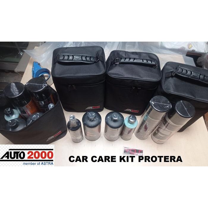 CAR CARE KIT PROTERA BY AUTO 2000 UNTUK MOBIL DALAM 1 PAKET ISI 6