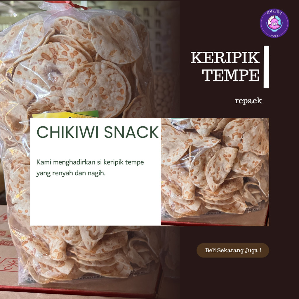

KERIPIK TEMPE GURIH LARIS ENAK MURAH HANYA 99 RUPIAH