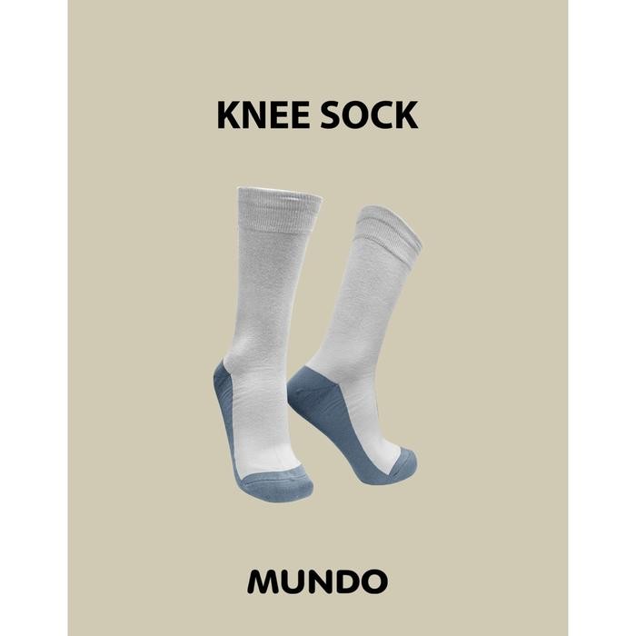 (Expert) TERBEST// MUNDO School Sock SD SMP SMA Knee - Kaos Kaki Anak Sekolah