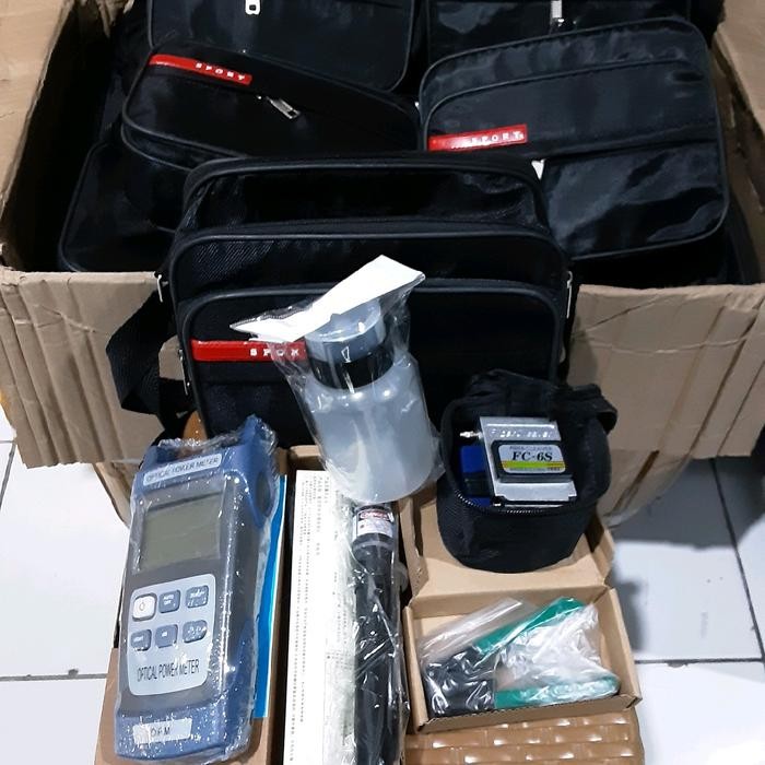 Toolset Ftth Fiber Optik Lengkap