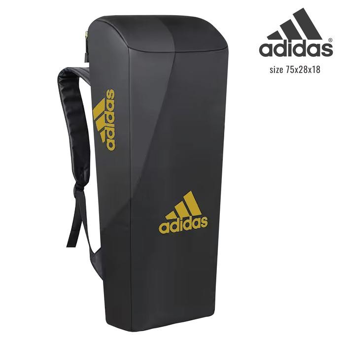 Tas Raket Badminton Bulutangkis Tenis Adidas Vs3.1 3 Black Gratisongkir