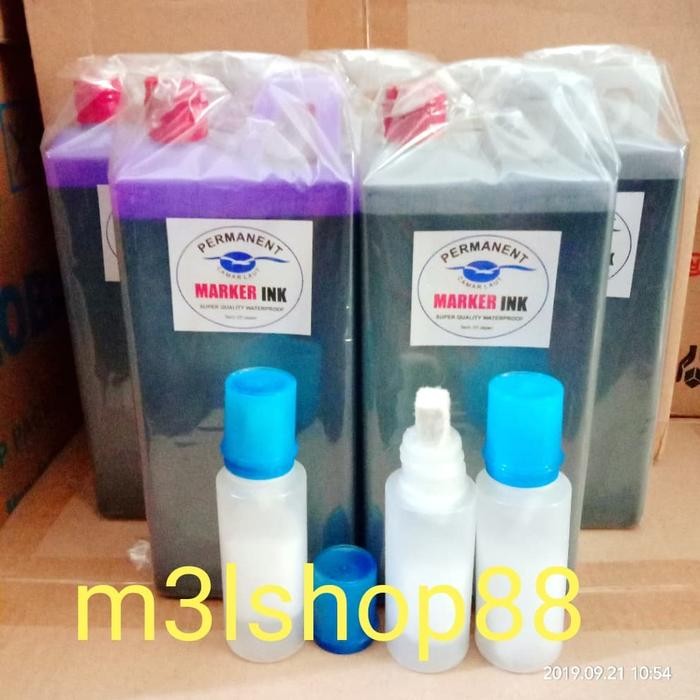 

NEW! TINTA PERMANENT CAMAR LAUT 1 LTR. UNTUK TULIS KARUNG, KARTON DLL