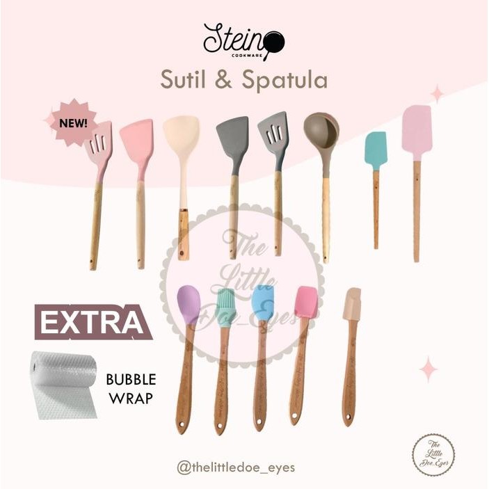 Stein Cookware Spatula Sutil Choco Latte Soup Muffin Flamingo
