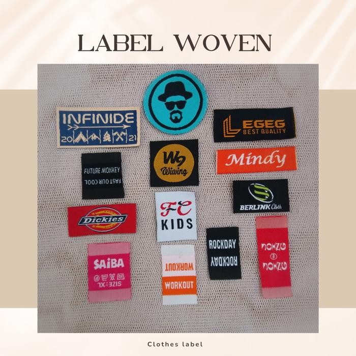 

Label Baju/ Label Woven Damask/ Label Rajut/ Label Bordir/ Harga Murah