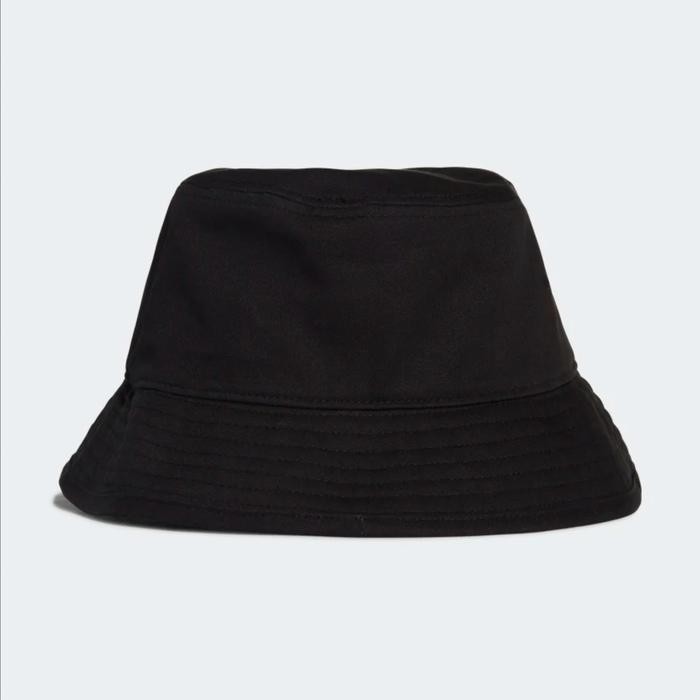 Terbatas Adidas Cotton Bucket Hat Black Hitam H36810 Topi Original 100%