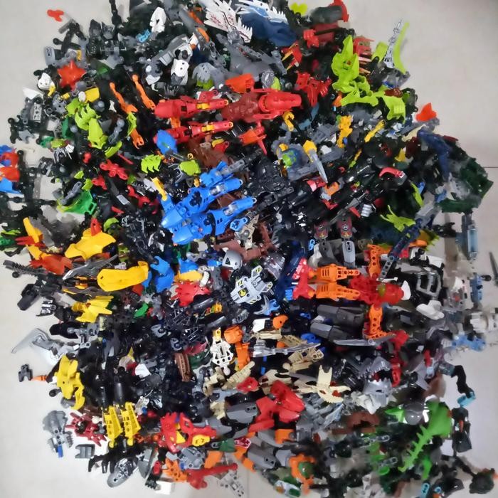 Lego Curah mixed BIONICLE. ori original asli bersih kiloan per 100gram