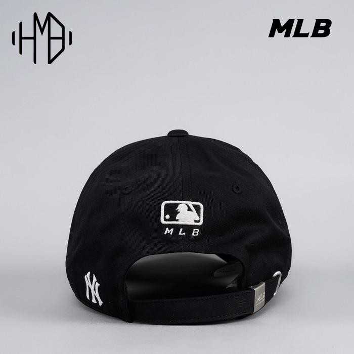 Menarik Mlb Korea Cursive Logo Cap 100% Authentic