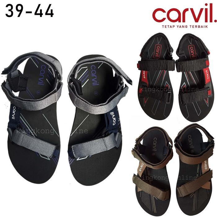 SANDAL GUNUNG PRIA DEWASA ORIGINAL CARVIL - SANDAL PRIA DEWASA JUMBO