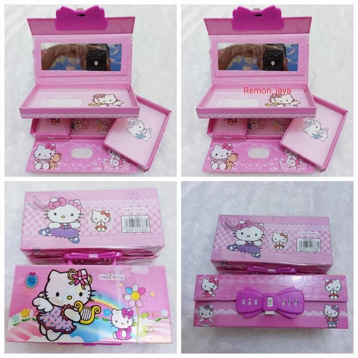 

BEST SELLER kotak pensil/tempat pensil 3d gambar hello Kitty