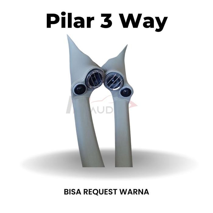 Terbaru Aksesoris Livina Audio Pilar 3 Way Nissan Grand Livina Custom Kosongan Best Quality