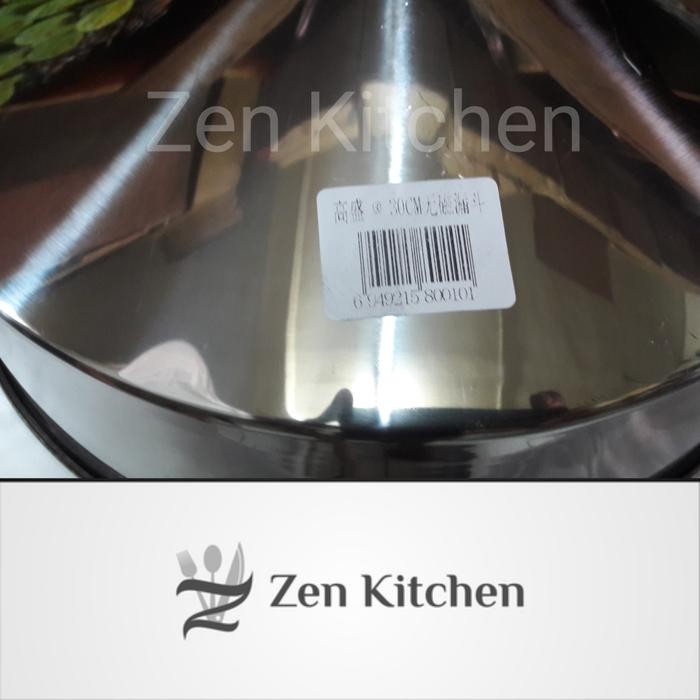 Corong stainless steel 30cm