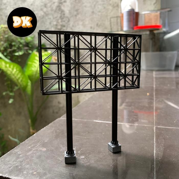 miniatur papan billboard/reklame/baliho