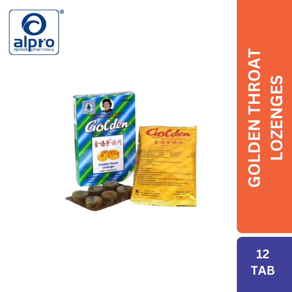 

Golden Throat Lozenges 12S
