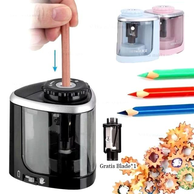 

rautan murah - serutan otomatis - automatic sharpener - rautan pensil best seller