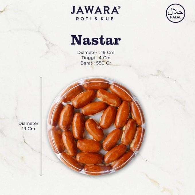 

JAWARA Nastar Cookies / Kue Nenas 550 Gr
