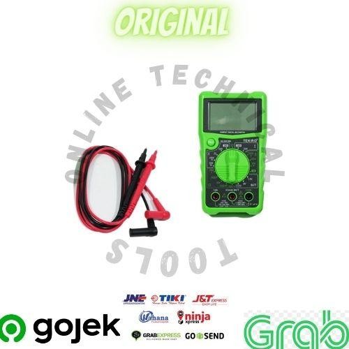 Bagus Tekiro Digital Multimeter Compact - Multi Tester - Avo Meter Dm1906