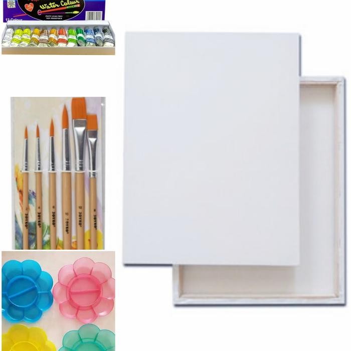 

Paket Alat Lukis + Kanvas Lukis 20x15