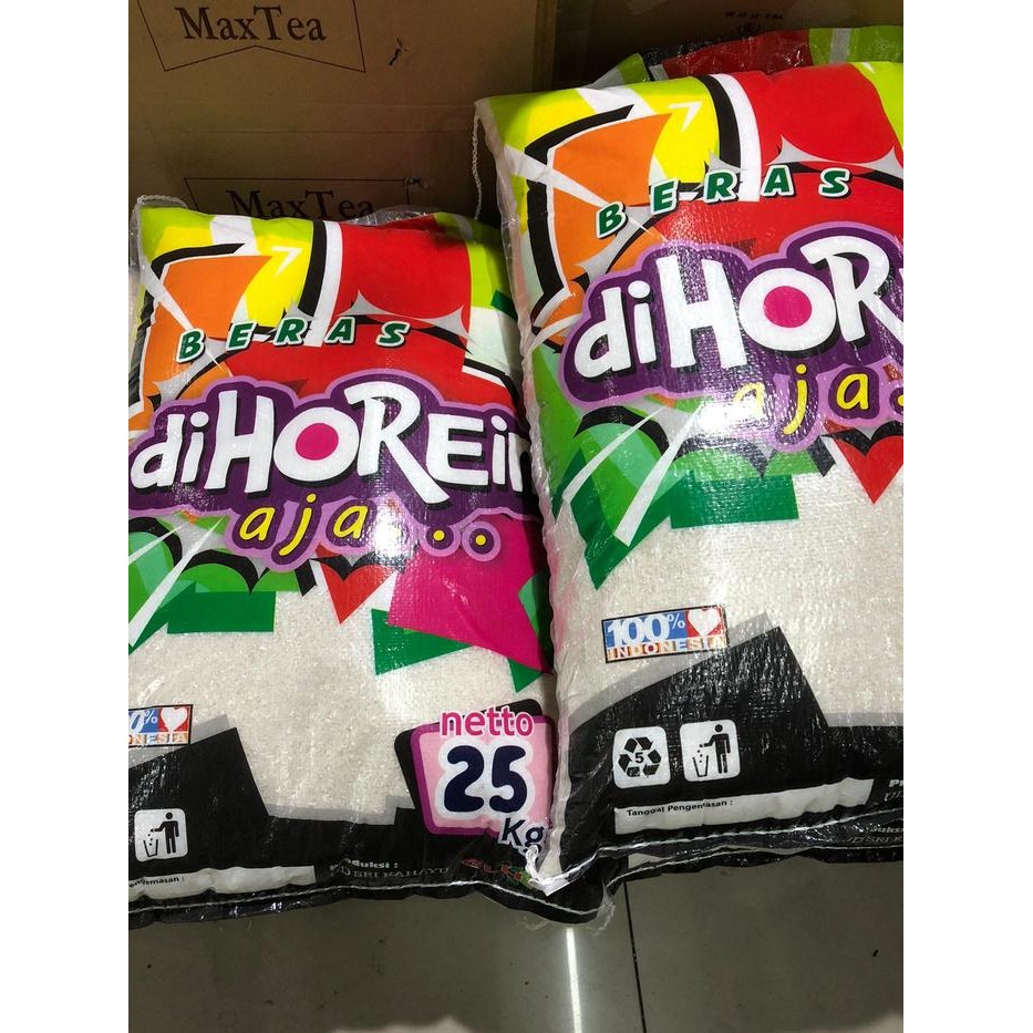 

Beras Putih Merek diHOREin Kemasan 25 kg