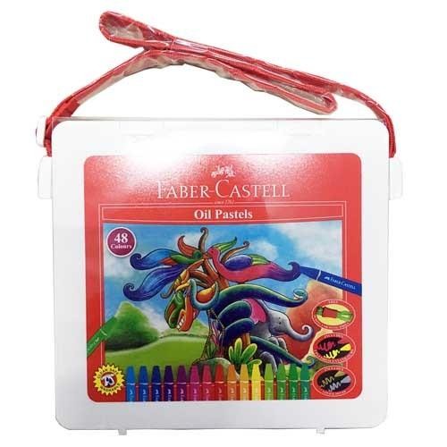 

Crayon Hexagonal Oil Pastel 48 Warna Plastic Bag Faber Castell