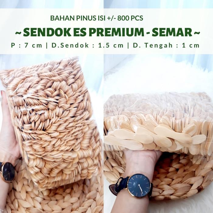 SEMAR sendok es - Sendok Ice - stik kayu ice cream