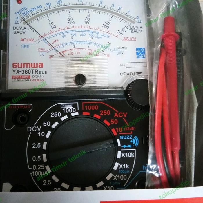 avo meter multitester analog