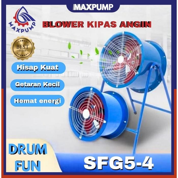 Blower Kipas Angin 22INCH Aksial 220V Kipas Aliran Aksial Exhaust Fan