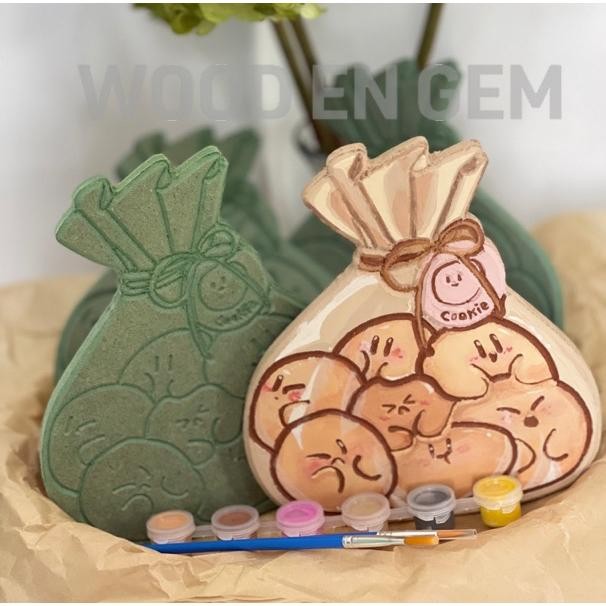 

DIY Wood Character Painting Kit Mewarnai Melukis Kayu Karakter Mainan Edukatif Anak Hampers Souvenir