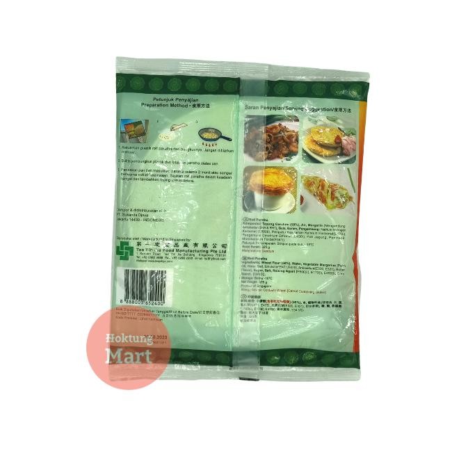 

FyZ OS TYJ Paratha Plain 325Gr Roti Prata Canai