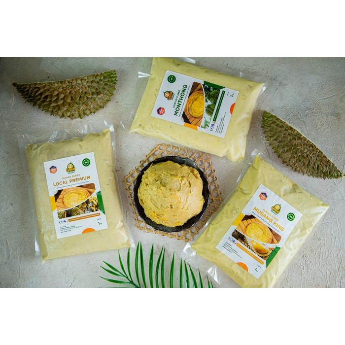 

Glx Daging Durian Frozen 1Kg - Montong Palu - Lokal Medan - Musangking