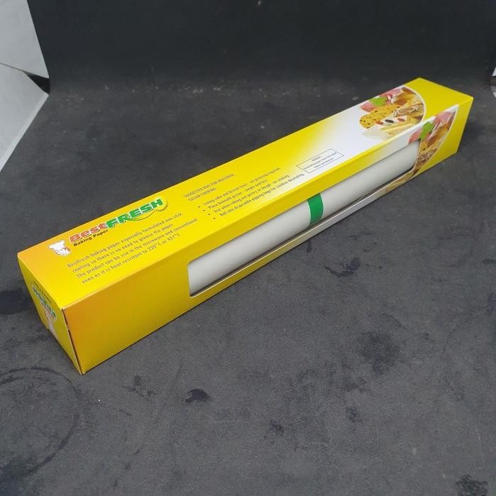 

FyZ Baking paper / Kertas Baking Best Fresh 30cm x 10m warna putih