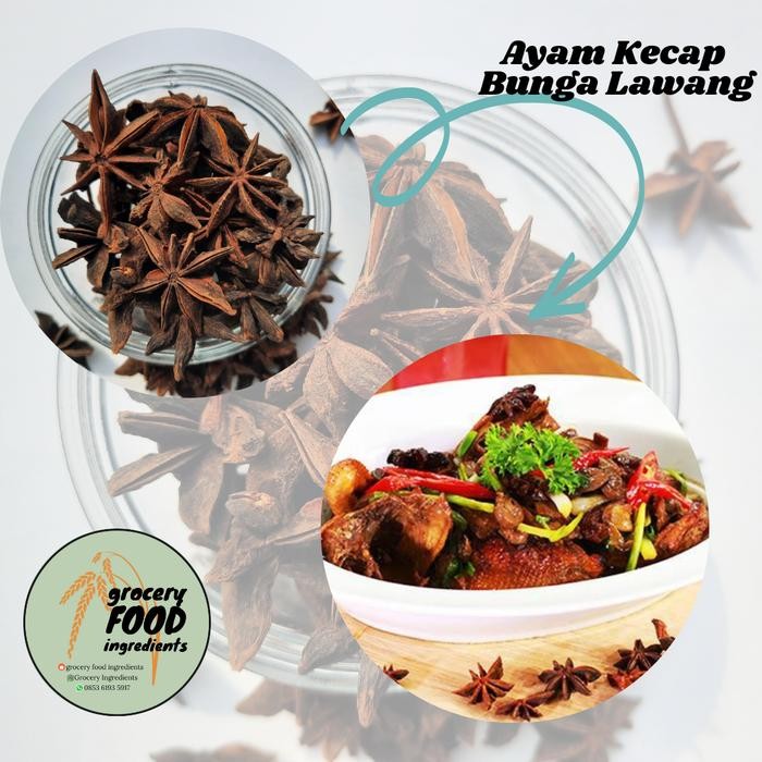 

FyZ Star Anise / Kembang Lawang / Pekak - 100gram