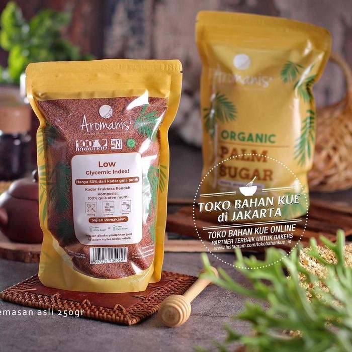 

FyZ Aromanis Brown Sugar 250gr Organic Palm Sugar Gula Merah Aren Organik