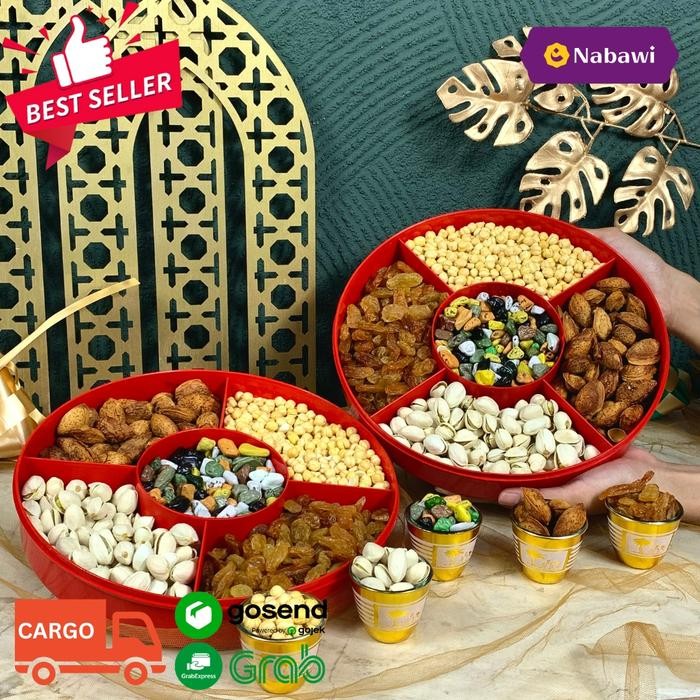 

DISKON Paket Hampers Exclusive 5 Sekat Oleh Oleh Haji dan Umroh Premium Gift Food Makanan Snacks