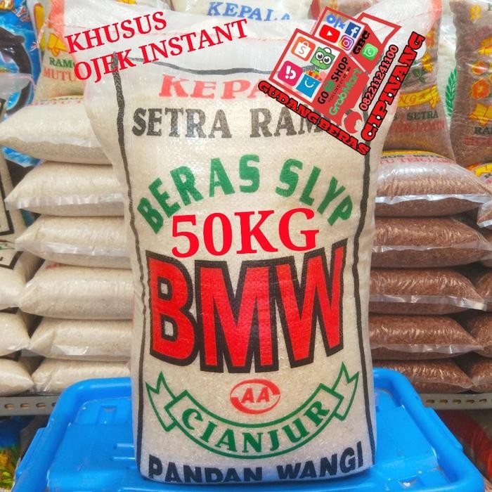 

BERAS SETRA SUPER SLYP BMW CIANJUR 50KG MURAH