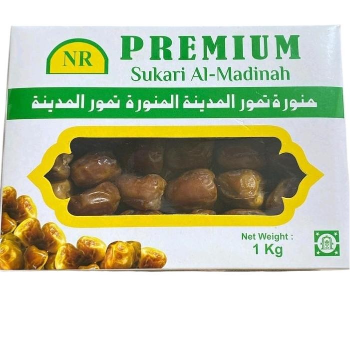

Gdh Kurma Sukari Madinah 1kg kemasan Kardus Lembut Lumer - Sukari Berkah Kurma