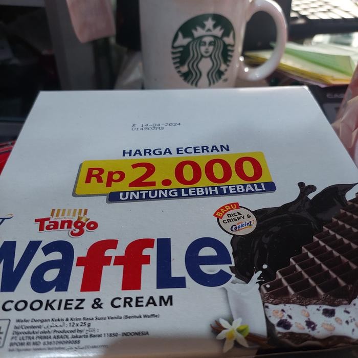 

Ger Tango Waffle CHOCO HAZELNUT 1 BOX ISI 12 PCS 12PCS