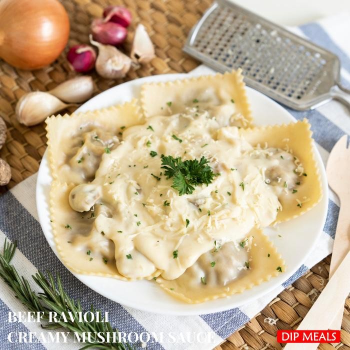 

Ger BEEF RAVIOLI DIPMEALS Healthy Frozen Food