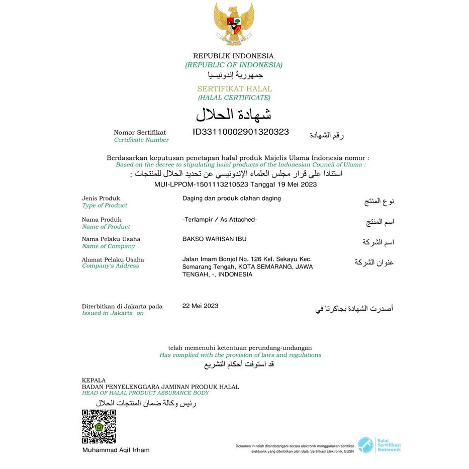 

Ger Bakso Sapi Isi Cabe Premium Homemade