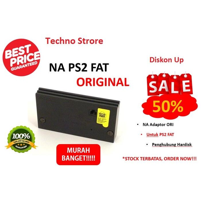 NA Adaptor Original untuk PS2 FAT HARDISK Internal Paling Murah