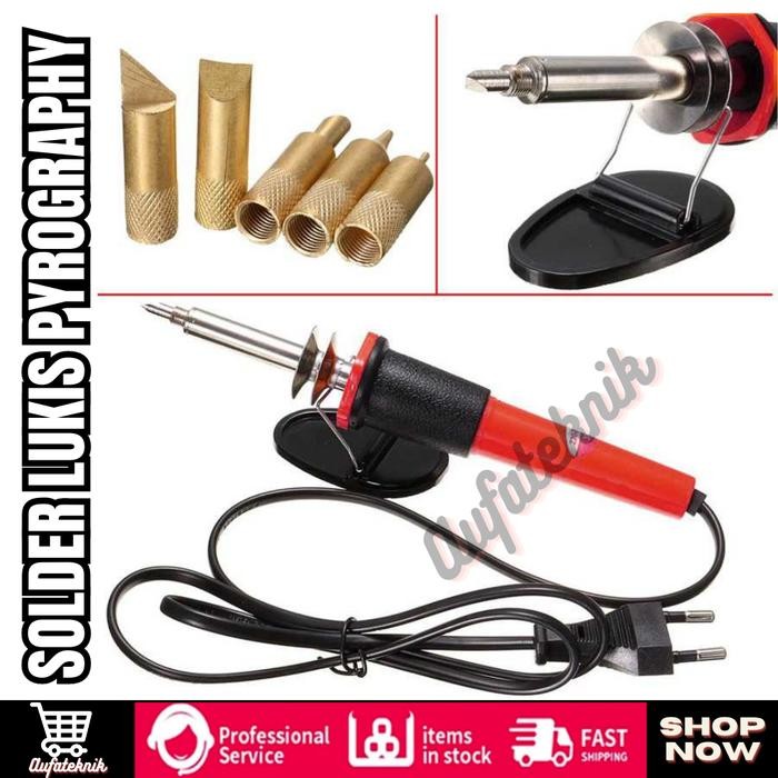 

Solder Lukis Bakar Elektrik Alat Ukir Kayu Bambu Kaligrafi Pirography