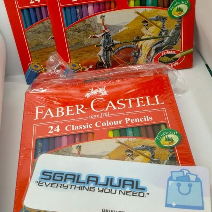 

Pensil Warna Faber Castell 24 Warna Gratisongkir