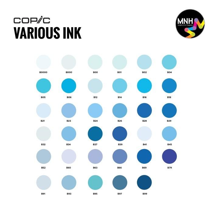 

Refill Spidol Copic Vrs Ink Blue Series B45 Gratisongkir