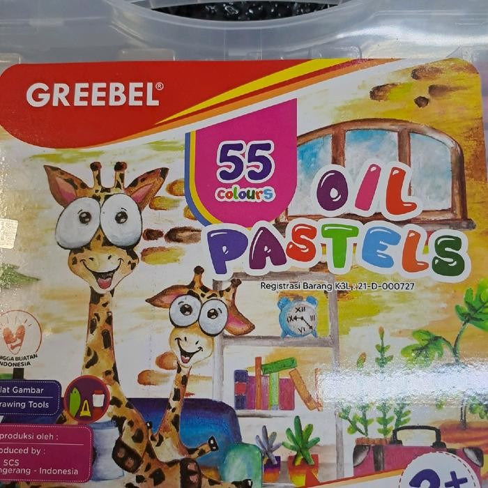 

Crayon Grebeel / Oil Pastel 55 Warna Gratisongkir