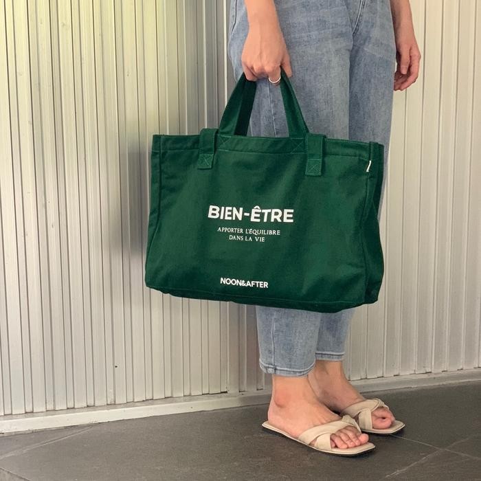 N&A - Bien-tre Tote Bag - Tote Bag Kanvas