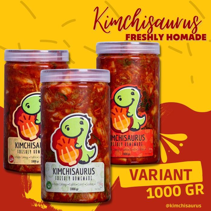 

Gdh Fresh Homemade Korean Kimchi 1000 Gr Kimchisaurus Segar (non vegan)