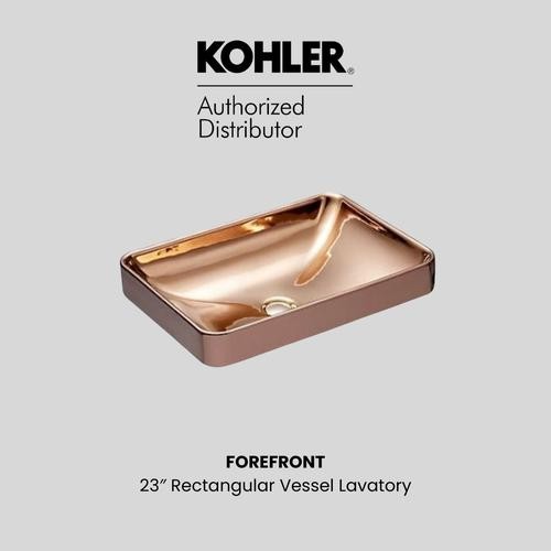 KOHLER FOREFRONT Rose Gold Design Lavatory K-28729T-RGD